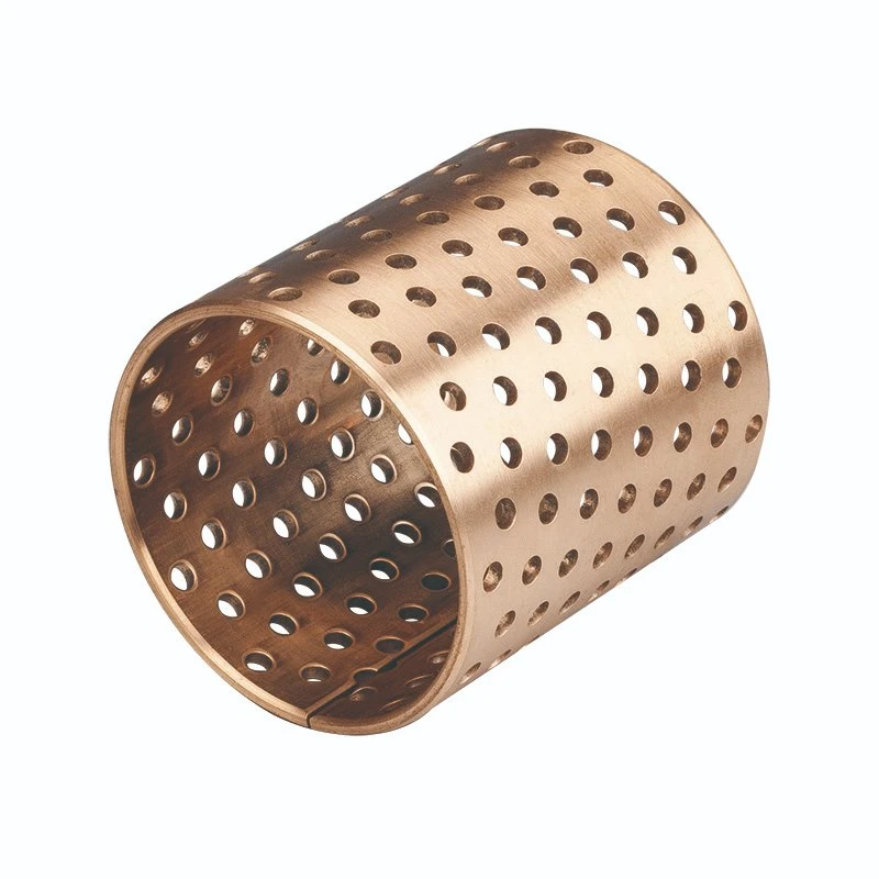 Tehco Bushing Manufacture Customized WB802 Wrapped Cylinder Bush CuSn8P Bronze Bushing FB092 Harden Bronze Bearing