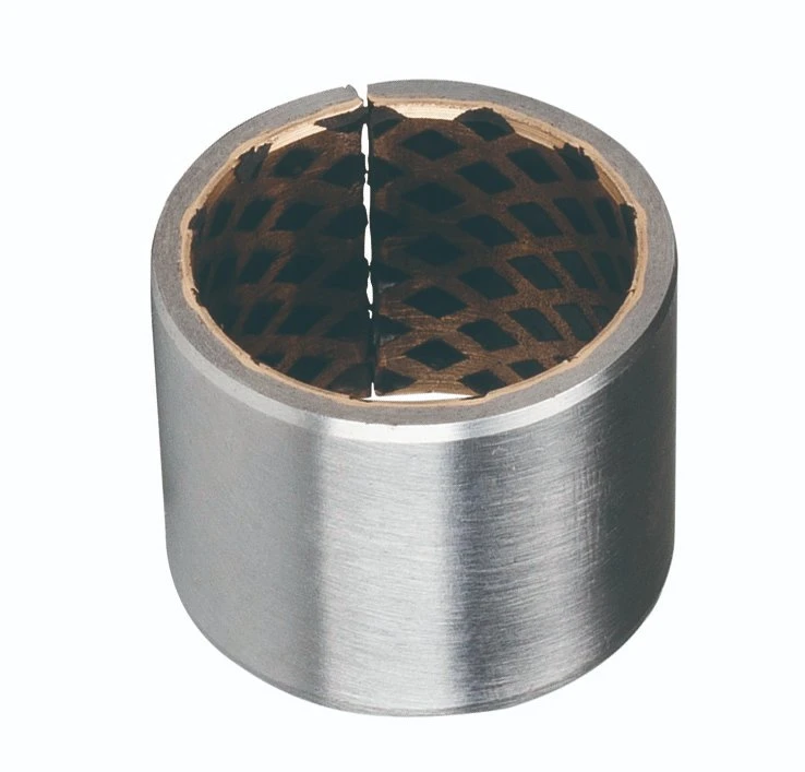 Graphite Plugged Bimetallic Oilless Bushing