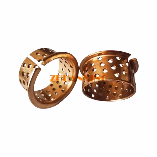 Le bronze enveloppé par TCB902 Bush CuSn8P baguant le bronze FB092 durcissent l'incidence en bronze